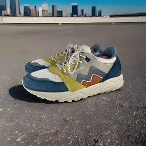 Karhu Aria 95 Marathon Pack 2 Men's Sneakers US 7.5 Dazzling Blue Gray Shoes